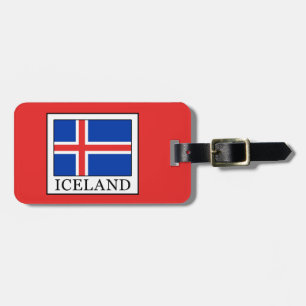 Étiquette À Bagage L'Islande