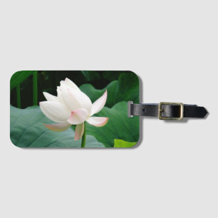 Étiquette À Bagage Lit d'eau pure avec conseils roses