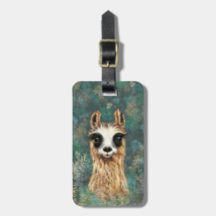 Étiquette À Bagage Llama pour bébé curieux - mignonne