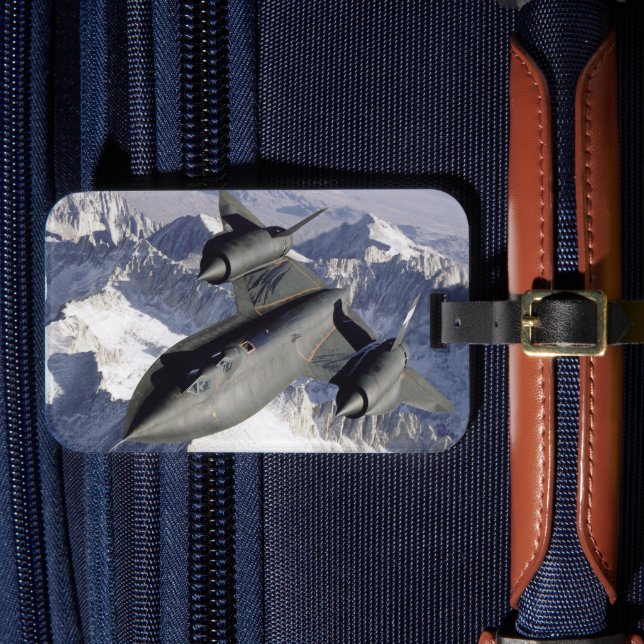 Étiquette À Bagage Lockheed SR-71B Blackbird (Insitu Rectoal 4)