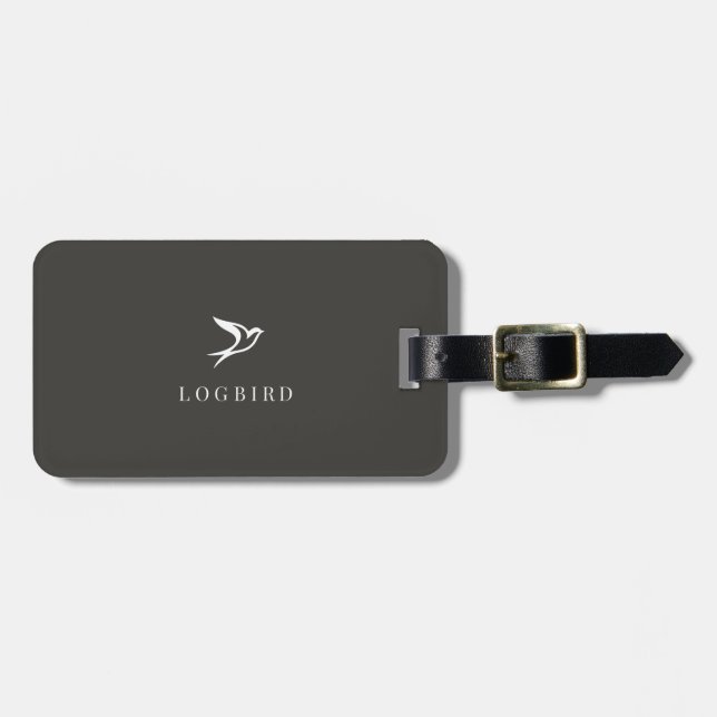 Étiquette À Bagage LOGBIRD — Luggage Tag (Devant horizontal)