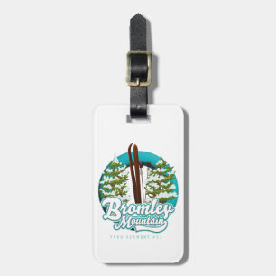 Étiquette À Bagage Logo de Bromley Mountain Peru Vermont US Ski