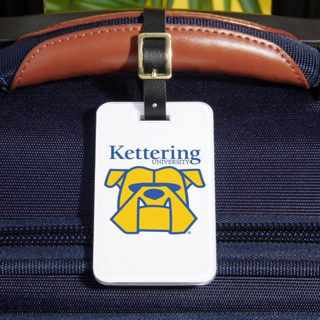 Étiquette À Bagage Logo de l'Université Kettering (Insitu Rectoal 2)