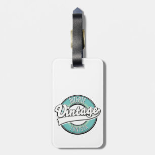 Étiquette À Bagage Logo de style vintage Bizerte tunisie