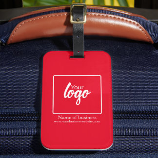 Étiquette À Bagage Logo Entreprise personnalisée
