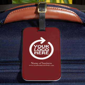 Étiquette À Bagage Logo Entreprise personnalisée