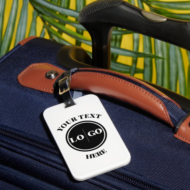 Étiquette À Bagage Logo moderne et commerce de texte (Insitu Rectoal 1)