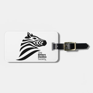 Étiquette À Bagage Logo officiel de société d'Ehlers-Danlos