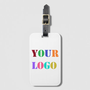 Étiquette À Bagage Logo Personnalisé Votre Entreprise Promotionnel Pe