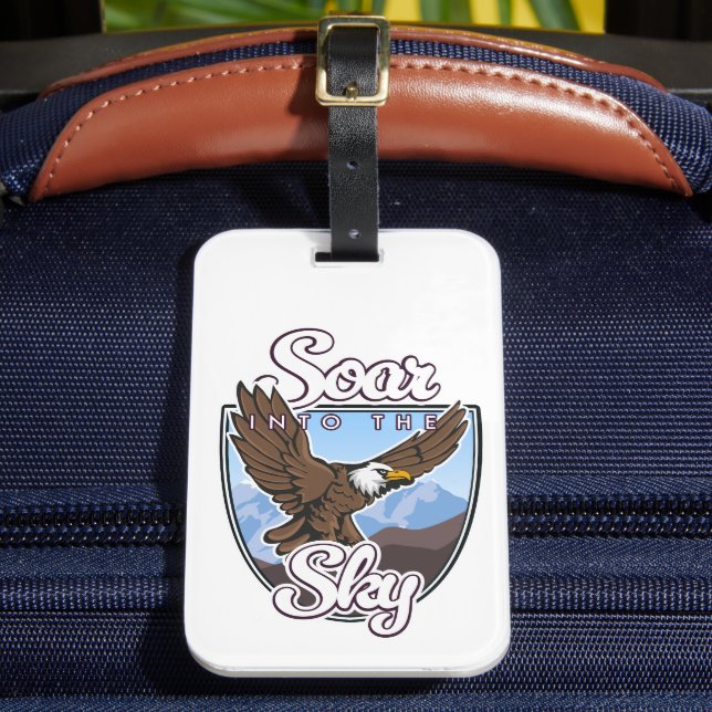 Étiquette À Bagage logo S'Envolez vers le Ciel (Insitu Rectoal 2)