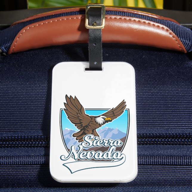Étiquette À Bagage logo Sierra Nevada États-Unis (Insitu Rectoal 2)