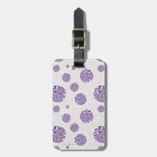 Étiquette À Bagage Logo Willy Wonka Psychedelic Graphisme