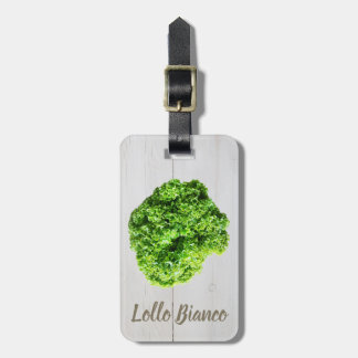 Étiquette À Bagage Lollo Bianco Salade feuilles de laitue pour Vegas