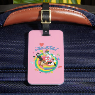 Étiquette À Bagage LOONEY TUNES™ - That's All Folks ! Pride Bullseye