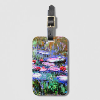 Étiquette À Bagage Los Nenufares de Monet