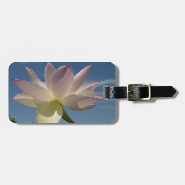 Étiquette À Bagage Lotus Flower et Blue Sky II (Devant horizontal)