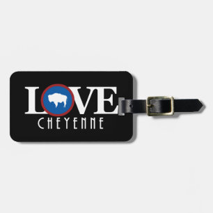 Étiquette À Bagage LOVE Cheyenne