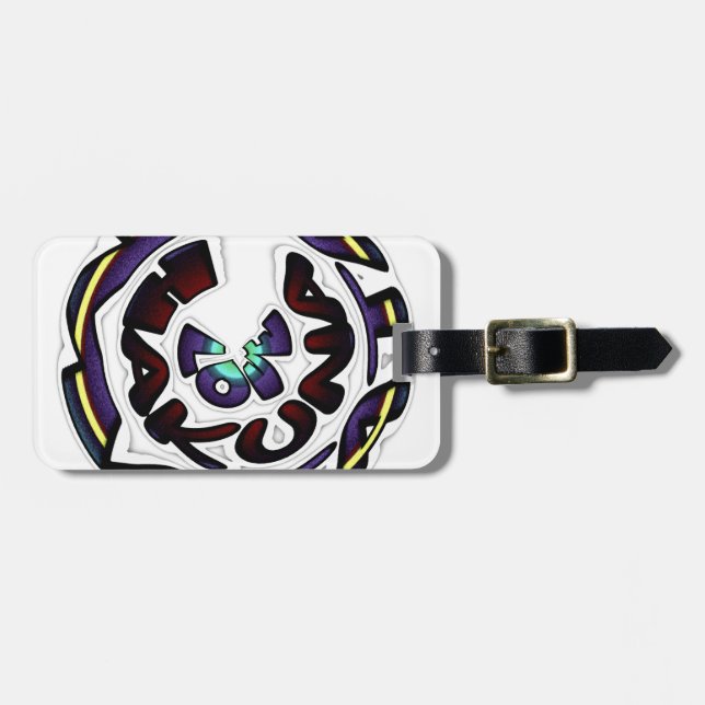 Étiquette À Bagage Love Hakuna Matata Art Imprimer (Devant horizontal)