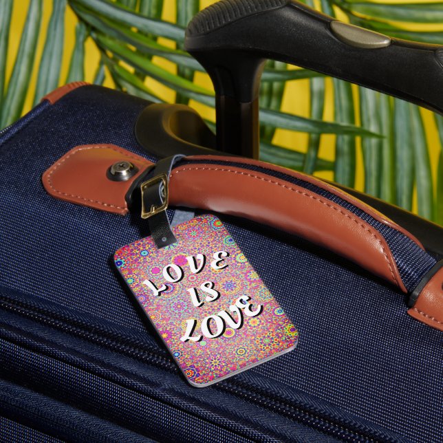 Étiquette À Bagage Love Is Love Fierté (Insitu Rectoal 1)