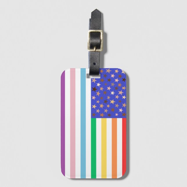 Étiquette À Bagage Luggage Tag (Devant Vertical)