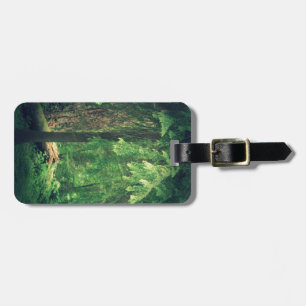 Étiquette À Bagage Lumière forestière