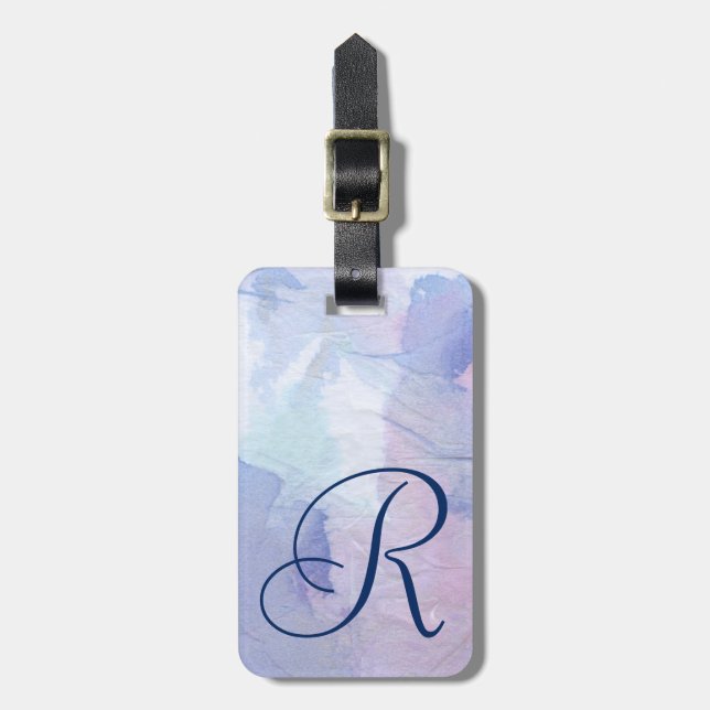 Étiquette À Bagage Lumières du nord II (Devant Vertical)