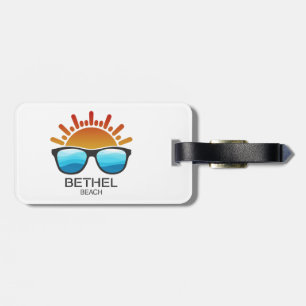 Étiquette À Bagage Lunettes de soleil Bethel Beach Virginie