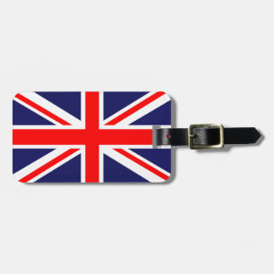 Étiquette À Bagage L'Union Jack classique