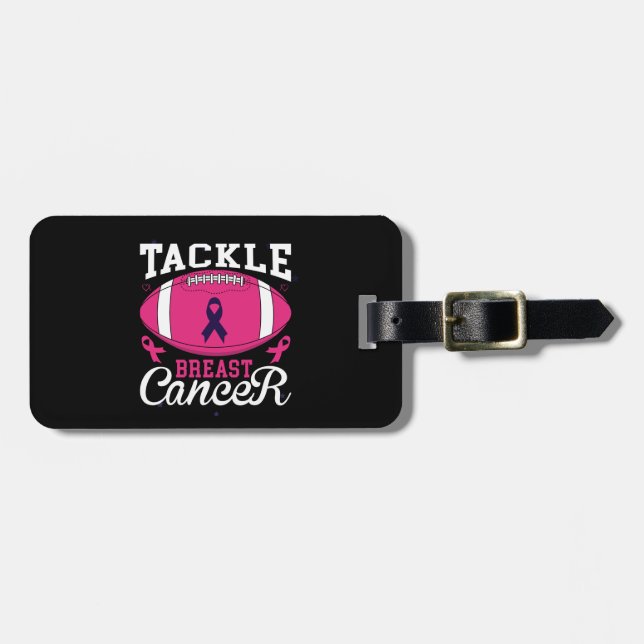 Étiquette À Bagage lutter contre le cancer du sein (Devant horizontal)