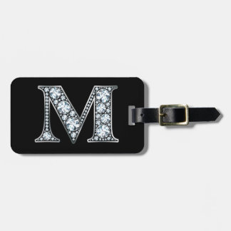 Étiquette À Bagage M "Diamond Bling" Luggage Tag