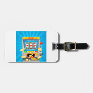 Étiquette À Bagage Machine à sous