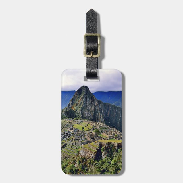 Étiquette À Bagage MACHU PICCHU - Pérou - panorama (Devant Vertical)