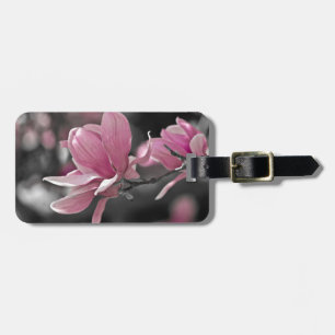 Étiquette À Bagage Magnolia à assiette japonaise rose