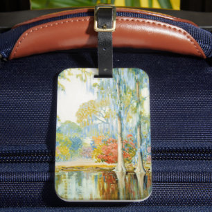 Étiquette À Bagage Magnolia Gardens Alfred Hutty