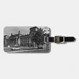 Étiquette À Bagage Maison du Parlement du Reichstag de Berlin vintage