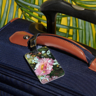 Étiquette À Bagage Maisy en rose