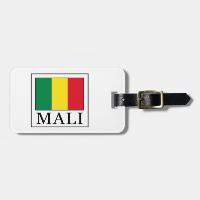 Étiquette À Bagage Mali (Devant horizontal)