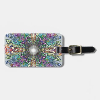 Étiquette À Bagage Mandala
