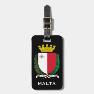 Étiquette À Bagage Manteau de Malta* d'étiquette de bagage de bras