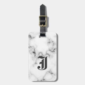Étiquette À Bagage Marble monogram