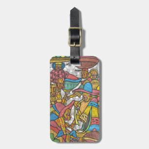 Étiquette À Bagage Marché de calebasse