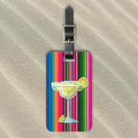 Étiquette À Bagage Margarita Lover Limes Tequila Mexico Serape<br><div class="desc">Cette conception peut être personnalisée en choisissant l'option Modifier la conception. Vous pouvez également transférer sur d'autres objets. Contactez-moi à l'adresse colorflowcreations@gmail.com ou utilisez l'option conversation en haut de la page si vous souhaitez avoir cette conception sur un autre produit ou si vous avez besoin d'aide pour cette conception. Voir...</div>