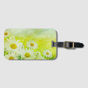 Étiquette À Bagage Marguerites