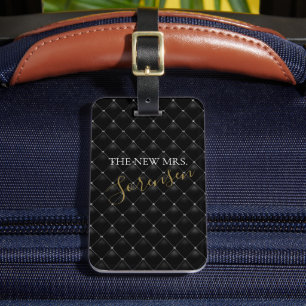 Étiquette À Bagage Mariée Petite robe noire Douche fête nuptiale