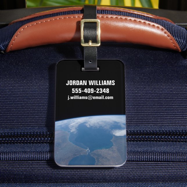 Étiquette À Bagage Maroc Et Espagne. (Insitu Rectoal 2)