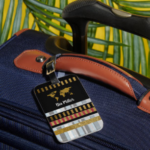 Étiquette À Bagage Marque de bagage cool pour elle
