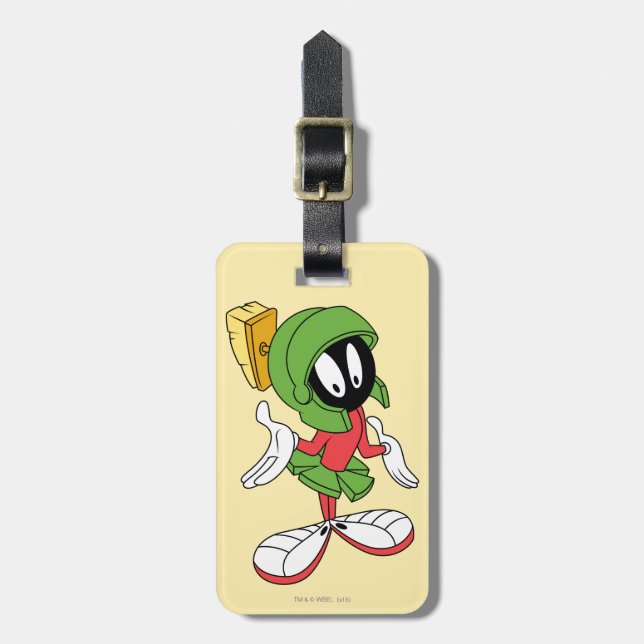 Étiquette À Bagage MARVIN THE MARTIAN™ Shrug (Devant Vertical)