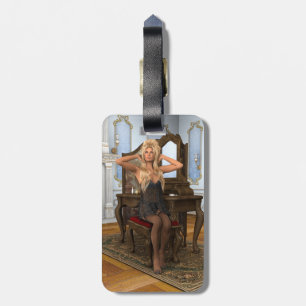 Étiquette À Bagage Matinée Vintage