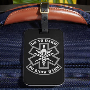 Étiquette À Bagage Médecin de combat - Patch Spartan