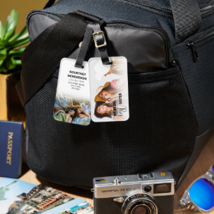 Étiquette À Bagage Meilleure Sœur au Monde Photo